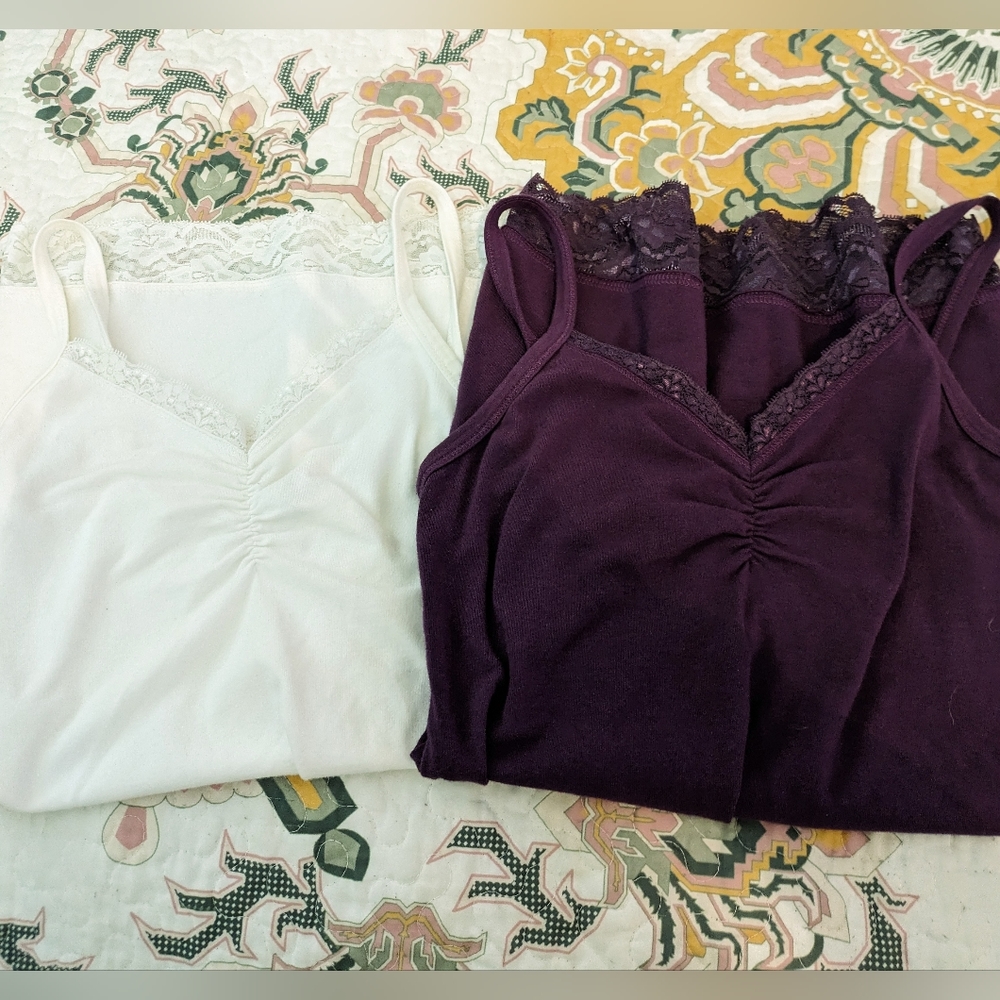 Set of 2 Y2K camis